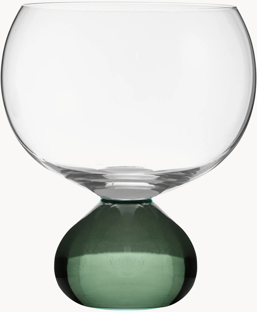 Copos de gin em cristal artesanais Zephyr, conjunto de 2
