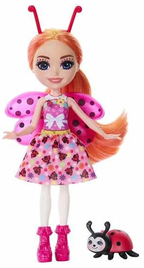 Boneca Mattel Enchantimals Joaninha 15 cm