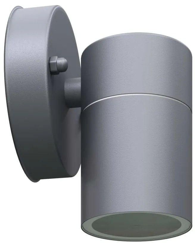 Candeeiros parede iluminação inf. p/ exterior 2 pcs aço inox.