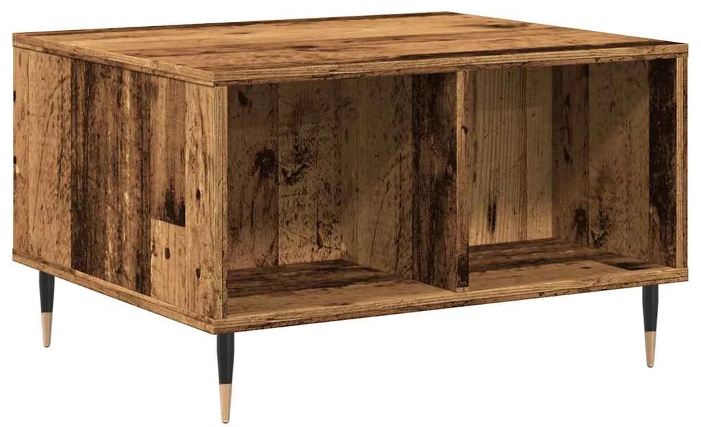 Mesa de centro 60x50x36,5 cm derivados de madeira madeira velha