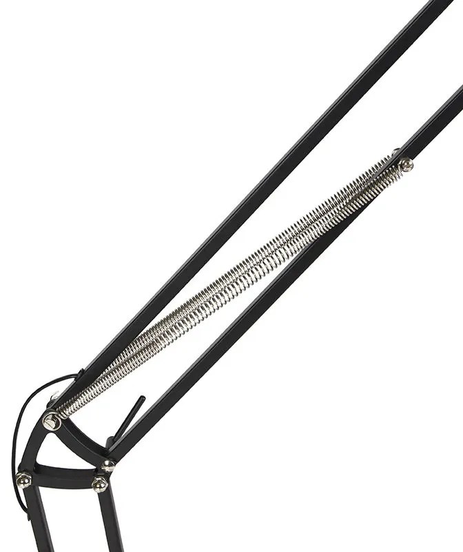 Candeeiro de pé inteligente preto ajustável com Wi-Fi A60 - Hobby