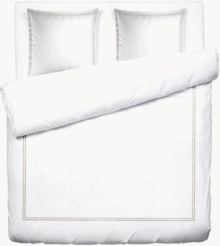 Conjunto de roupa de cama em cetim de algodão Paris, vários tamanhos