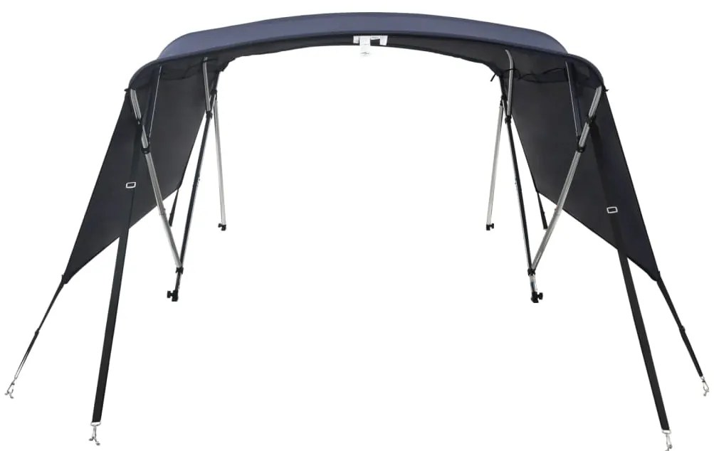 Toldo de 4 arcos Bimini c/ paredes laterais 243x(170-182)x137cm