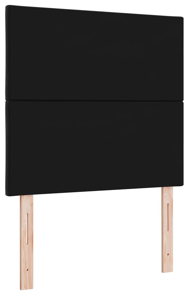 Cabeceira vidaXL Design Blocos de Diamante Preta 90 cm Veludo, Cabecei