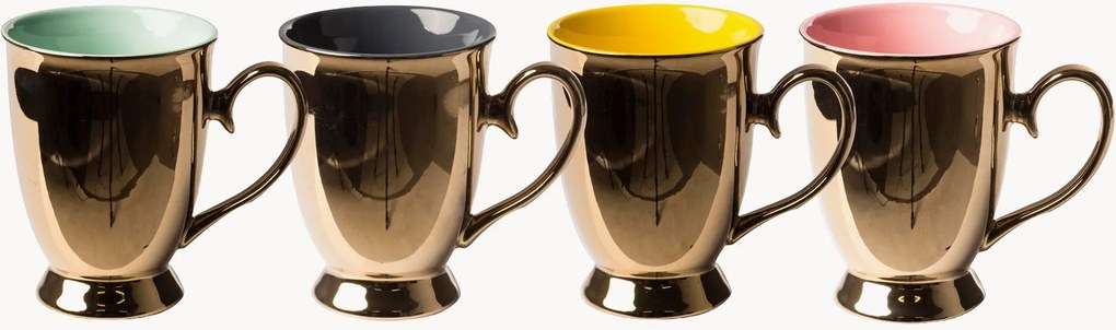 Canecas em porcelana Legacy, conjunto de 4