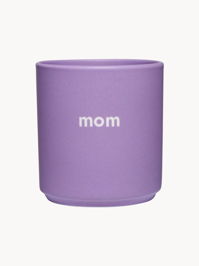 Chávena com inscrição Favourite Mom