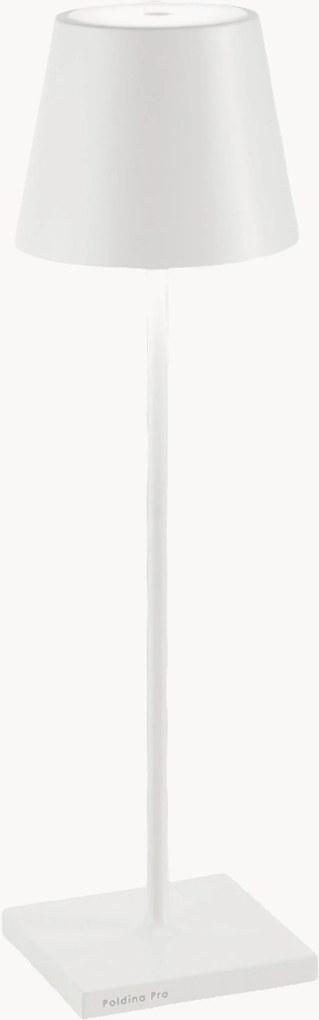 Candeeiro de mesa LED portátil regulável Poldina Pro