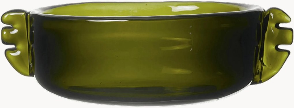 Taça decorativa artesanal Alas, L 31 cm