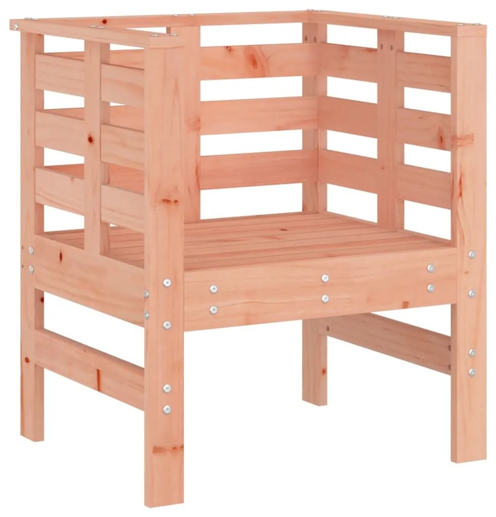 Cadeiras de jardim 2 pcs 61,5x53x71cm madeira de douglas maciça