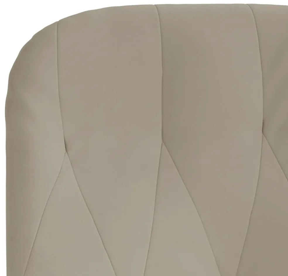 Cadeira de descanso veludo cinzento-claro