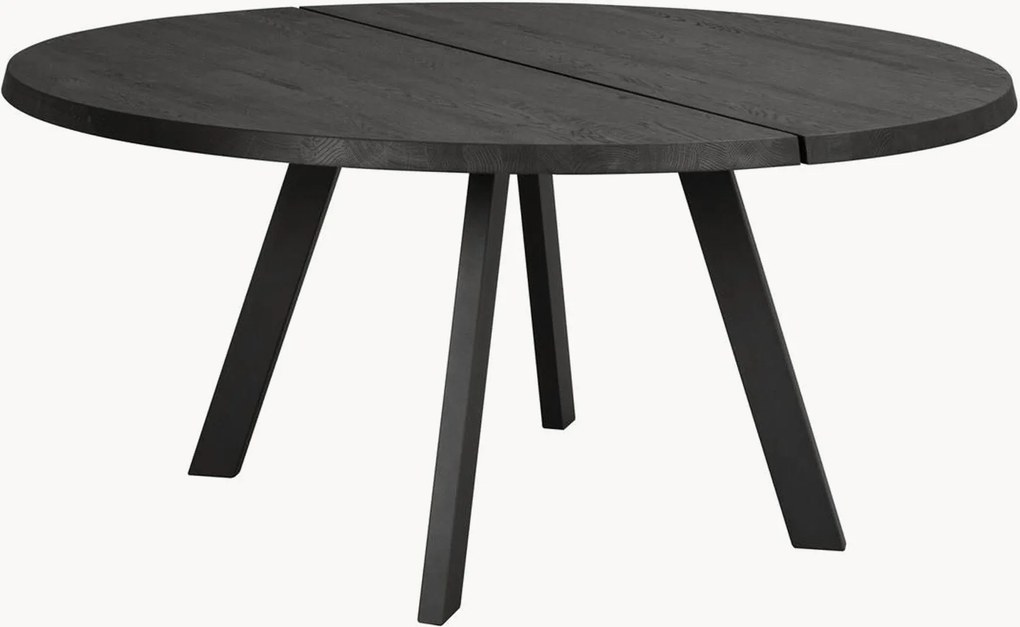 Mesa de jantar redonda com tampo em madeira de freixo Fred