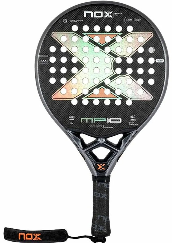 Raquete de Padel Nox Mp10 Luxury 2023  Preto