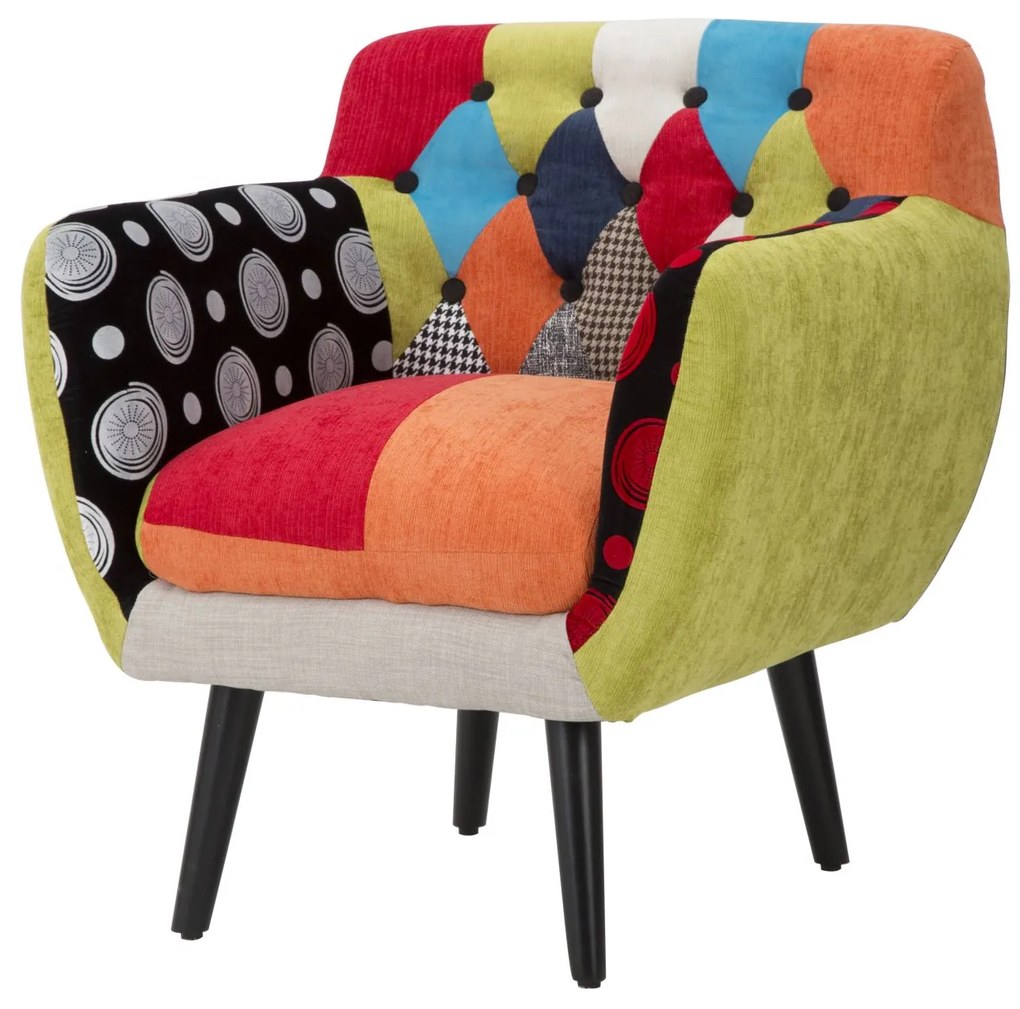 POLTRONA IMPERIAL NOVA 71X63X78 CM MULTICOLORIDO