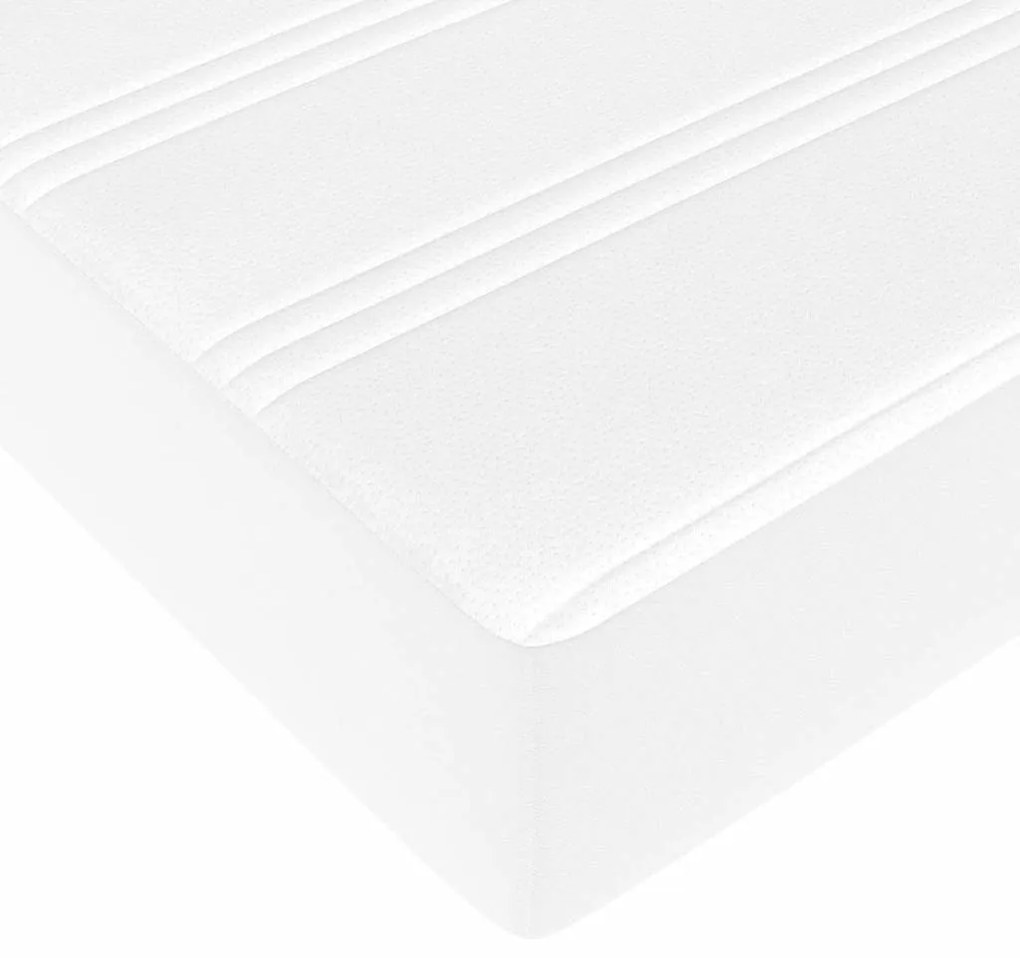Estrutura de cama com colchão Outros Branco Puro 140 x 200 cm