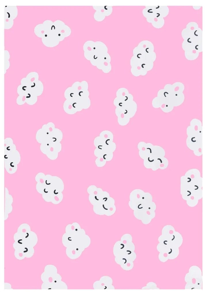 vidaXL Tapete estampado 140x200 cm tecido multicor