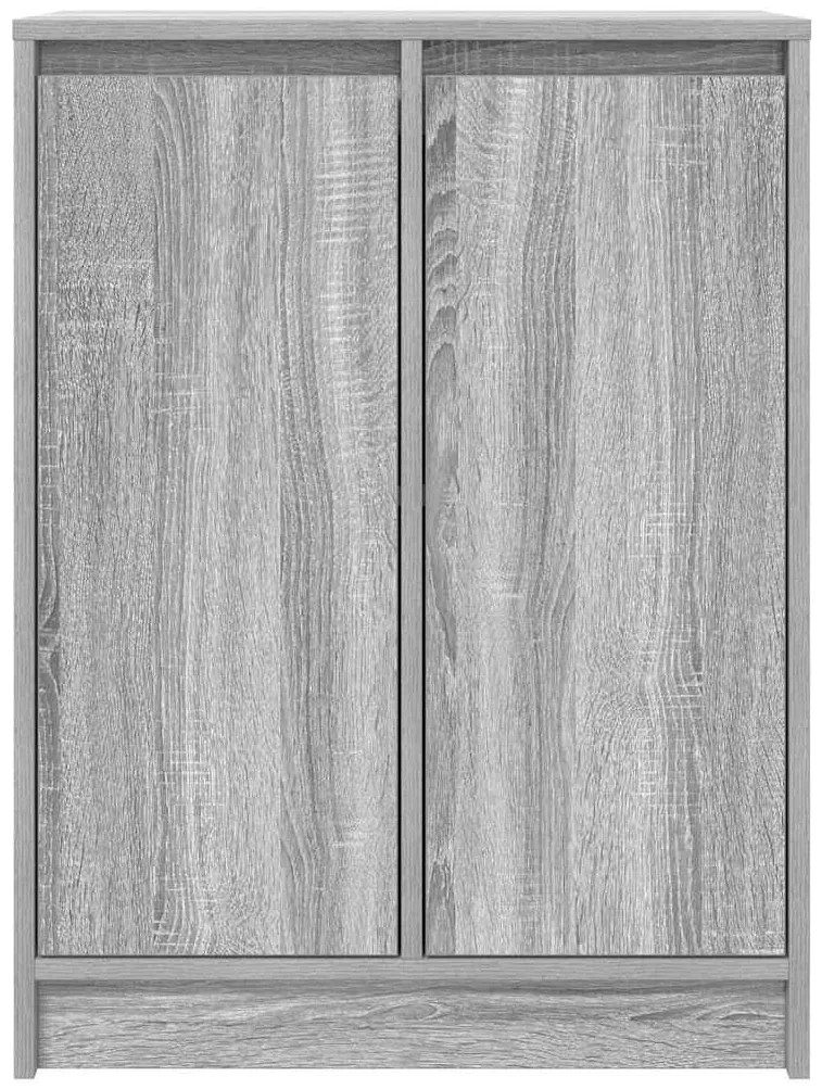 Aparador 57x34x76 cm derivados de madeira cinzento sonoma