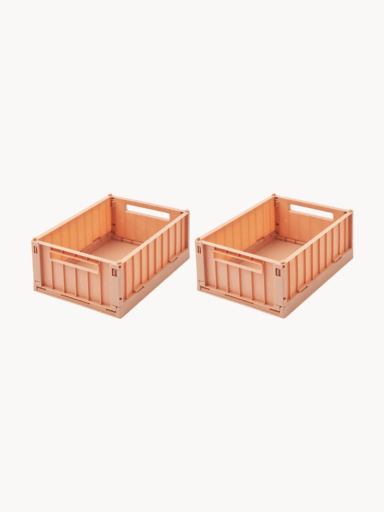 Caixas de arrumação para crianças Weston, conjunto de 2