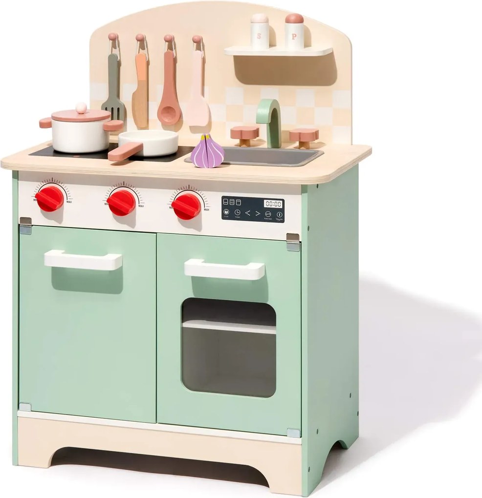 Cozinha de Brincar Infantil de Madeira 74 × 53 × 30 cm Michelin