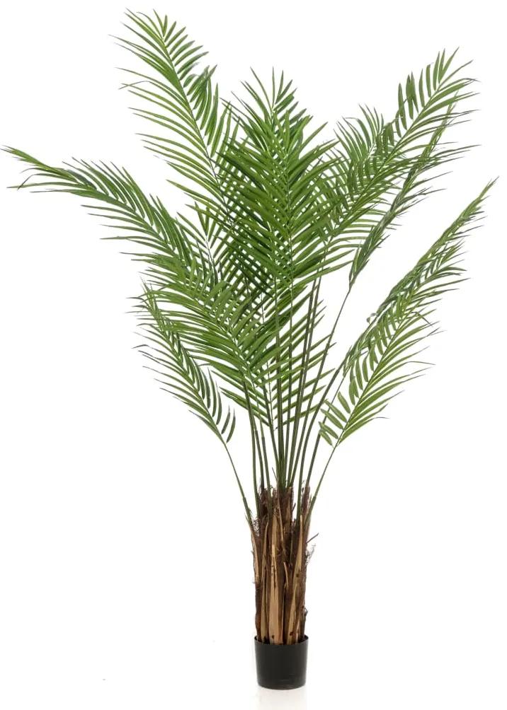 Emerald Árvore artificial palmeira de jardim 180 cm verde