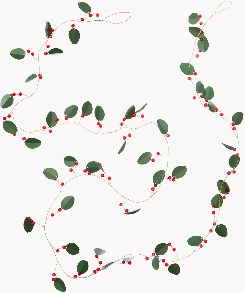 Guirlanda de Natal artesanal Forest, 180 cm
