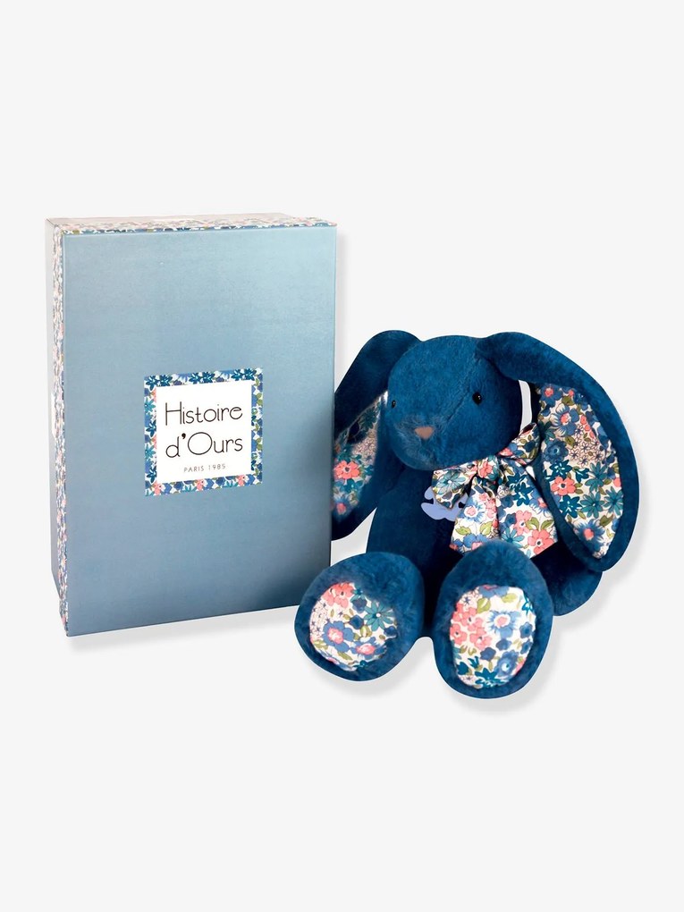 Peluche coelho, amigo fofinho - HISTOIRE D'OURS azul