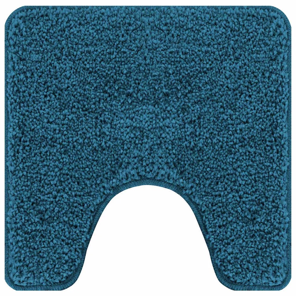 Tapete de Banho U-Shaped Azul 50x50 cm Polipropileno Antiderrapante