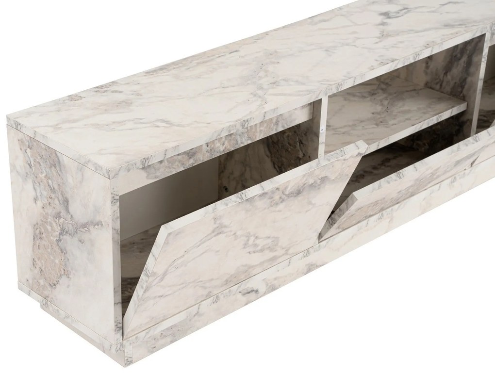 Móvel de TV Vanguard - Mármore Freesia - 160x42x29.5 cm