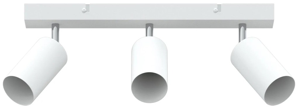 Spotlight de Teto 3 Via Ajustável Branca GU10