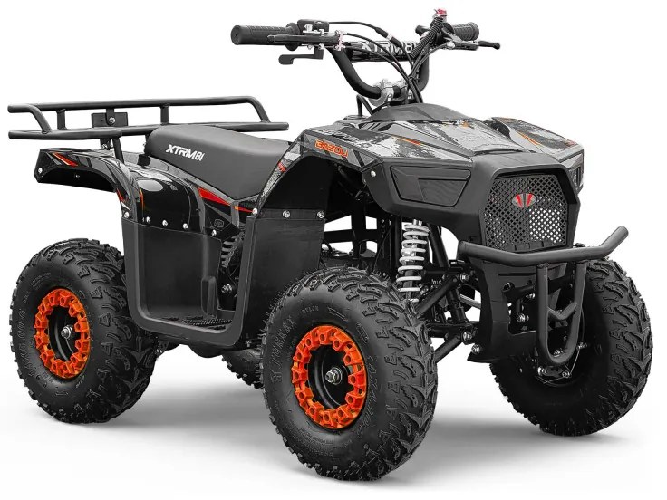 Moto 4 infantil Gasolina 50cc 2t MINI BAZOU Idade 4 a 8 Anos Laranja