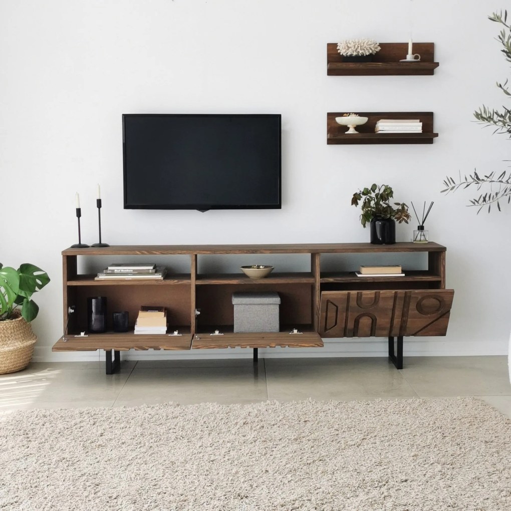 Unidade de TV Aristo – Nogueira – 170x40x30 cm
