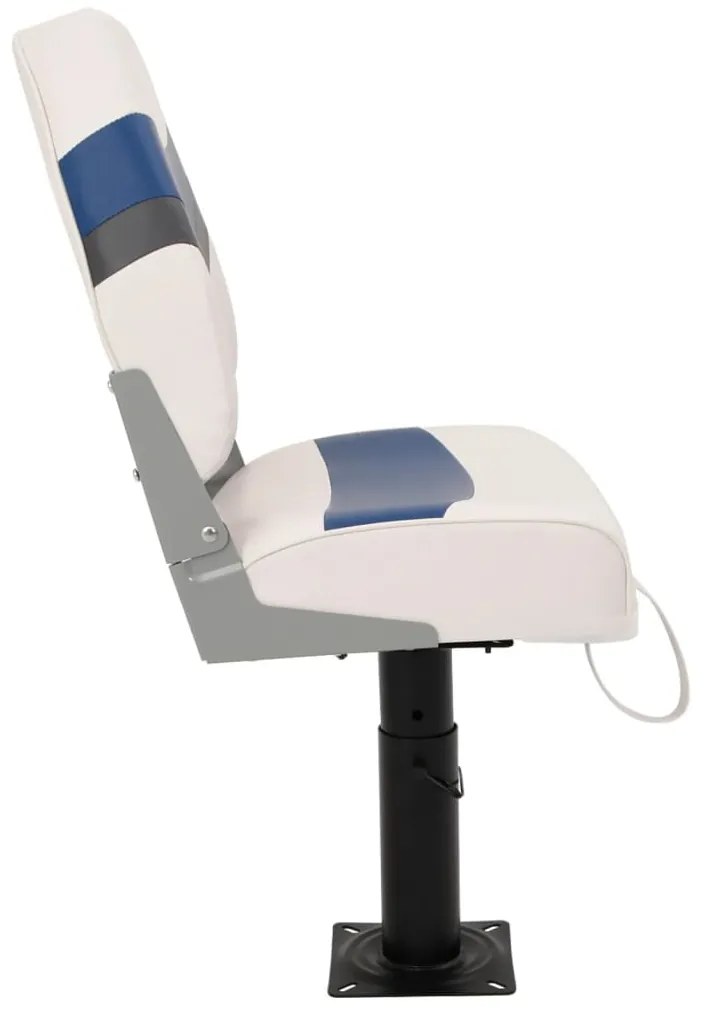 4 pcs conjunto assento de barco dobrável com encosto alto