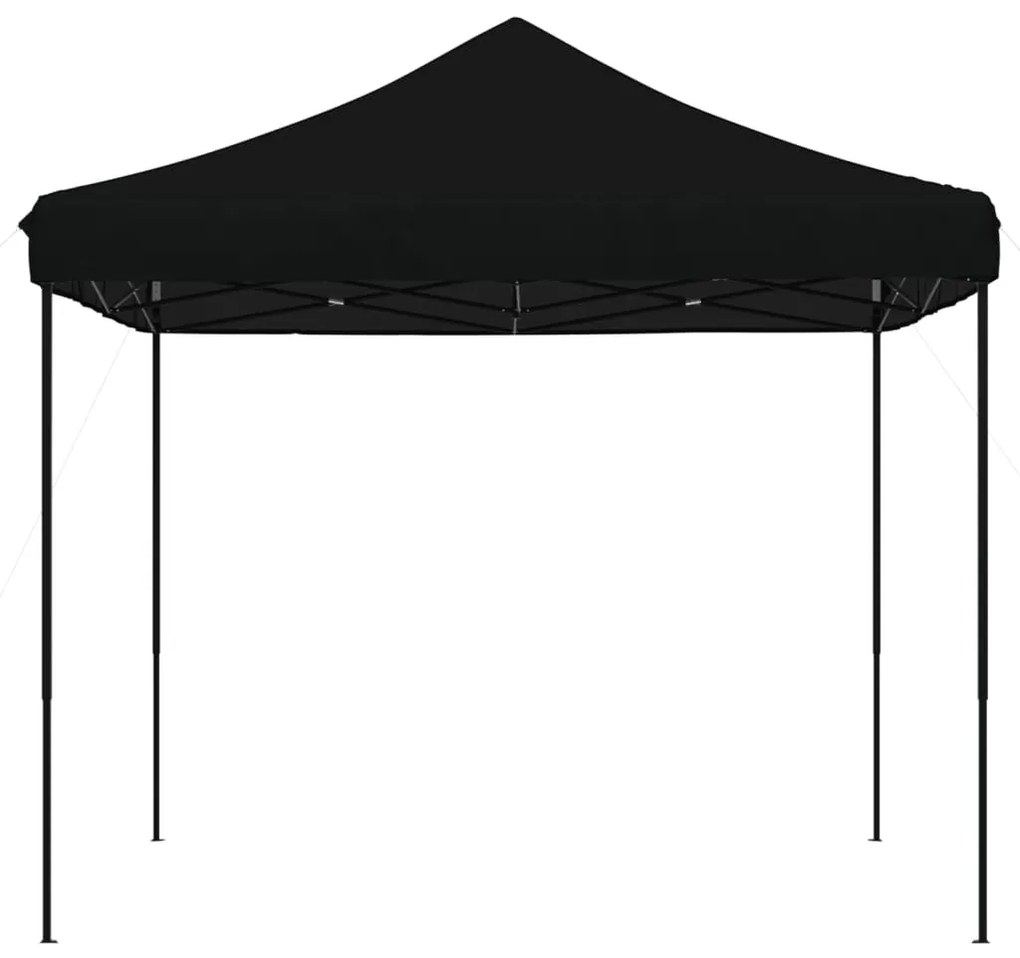 Tenda para festas pop-up dobrável 292x292x315 cm preto