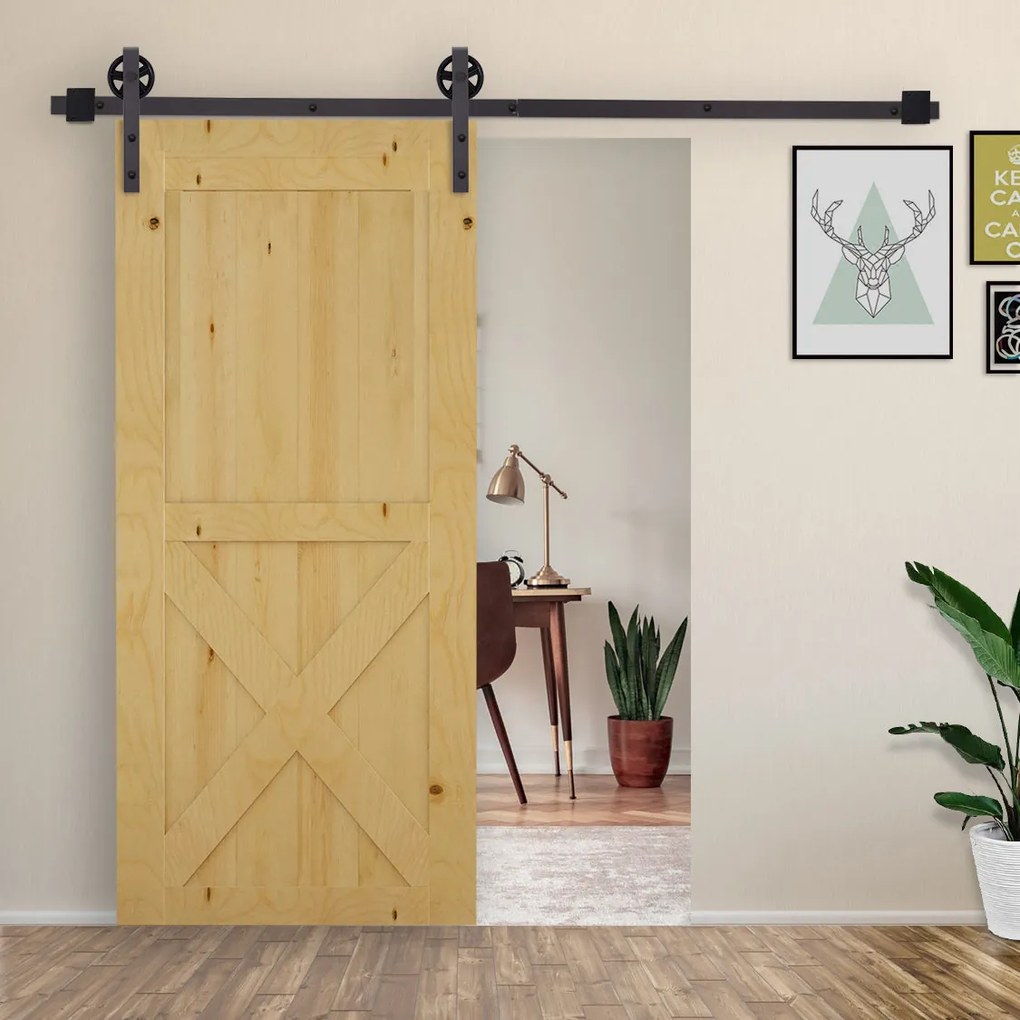 67T/183cm Ferragens para Porta Corredeira Kit de Acessórios para Porta