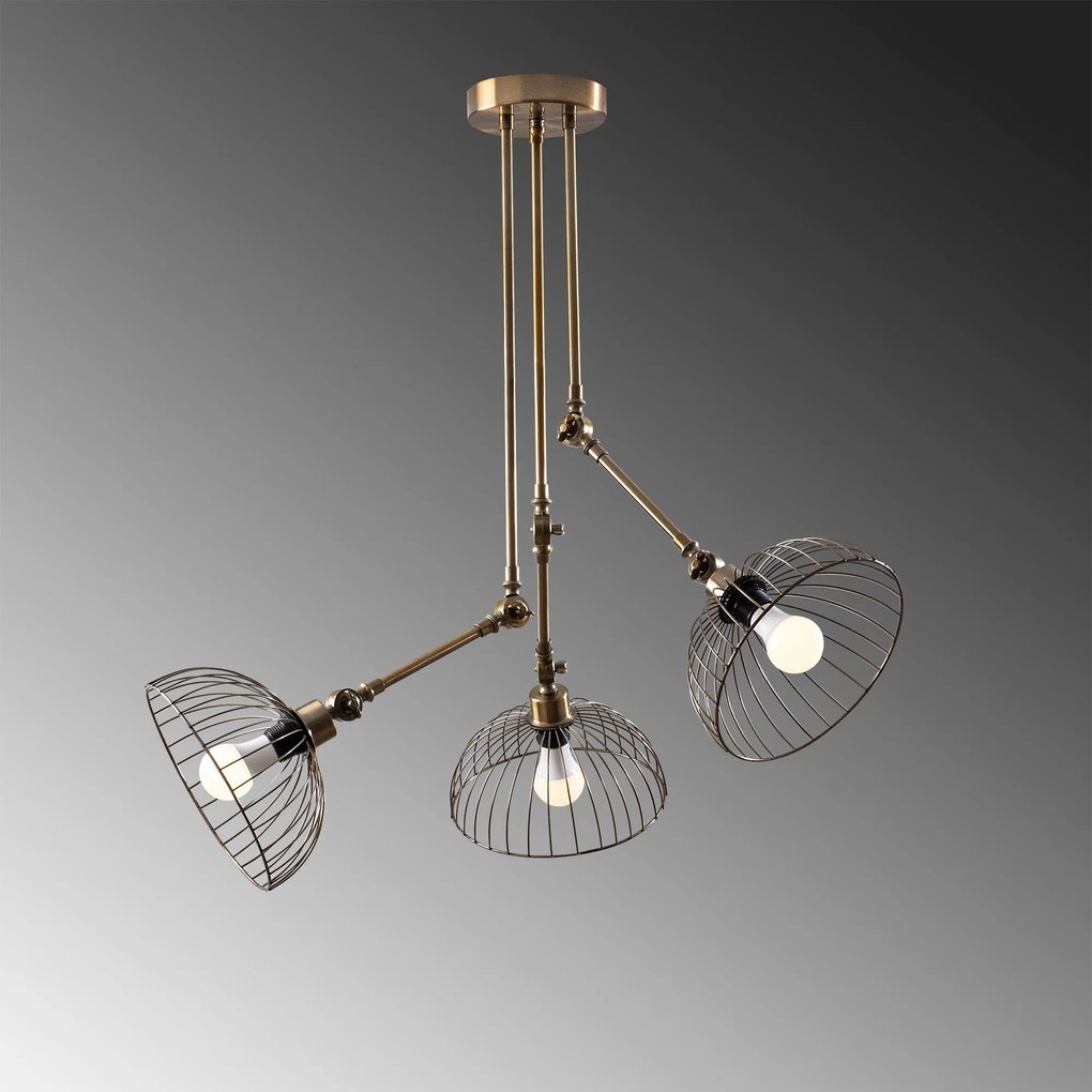 Candeeiro de Teto Beybisi – Vintage – 93 x 93 cm