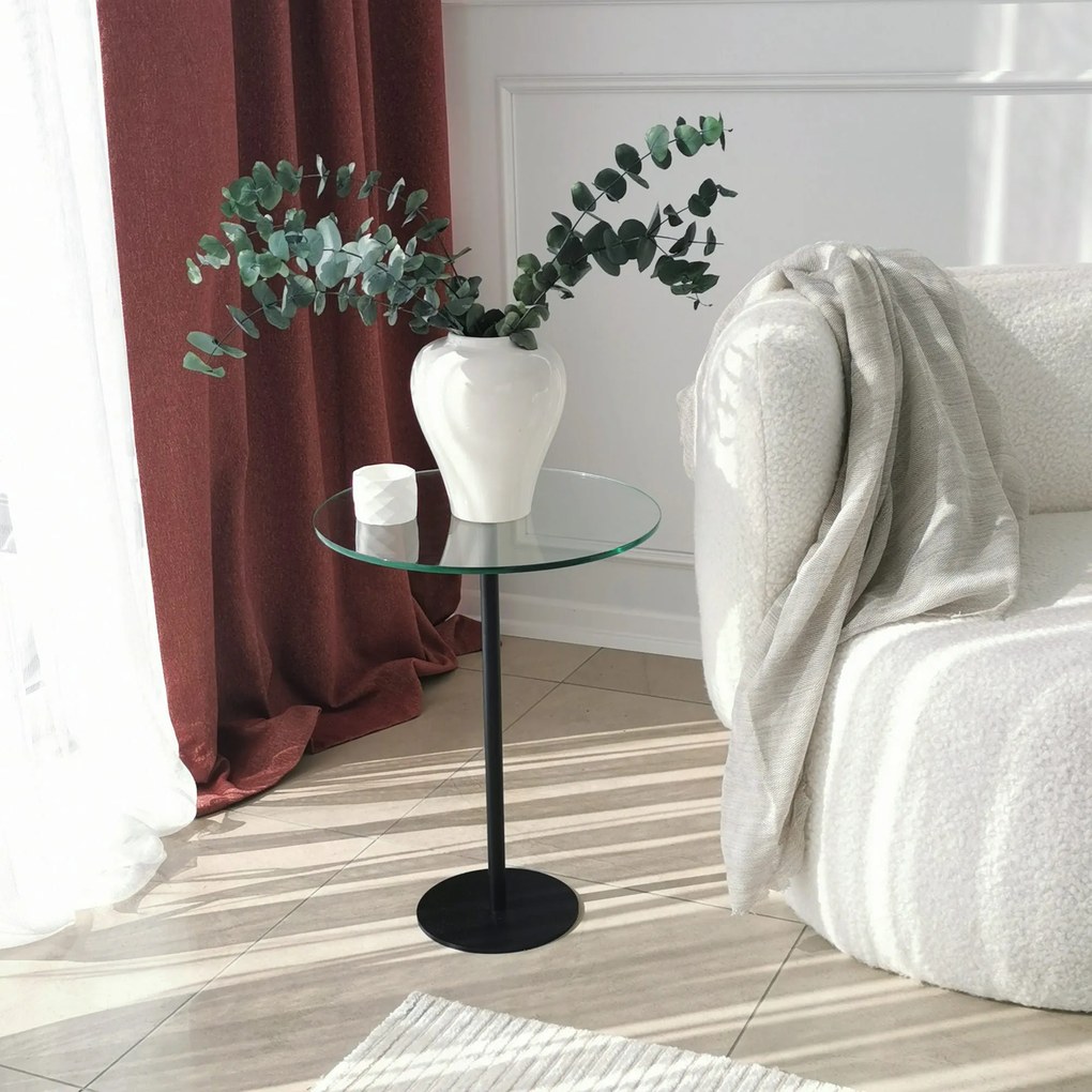 Mesa de Centro Social – Preto – 40x50x40 cm