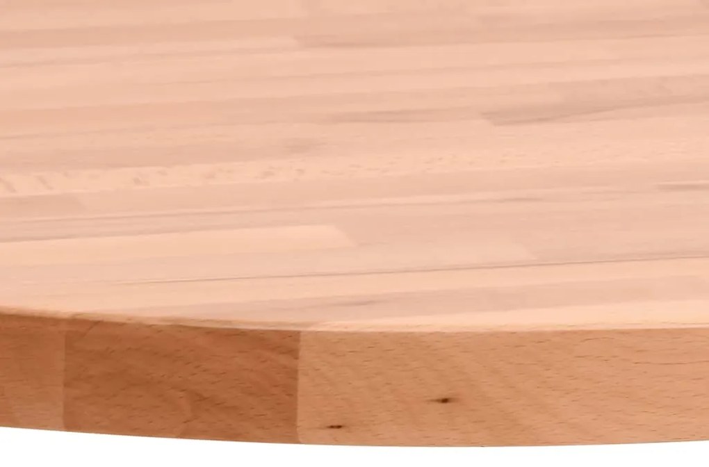 Tampo de mesa redondo Ø30x2,5 cm madeira de faia maciça