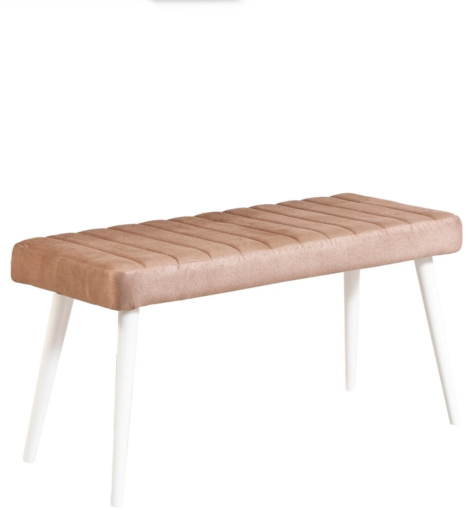 Conjunto de Mesa e Cadeiras Costa – Branco – Mesa: 120x77x75 cm; Cadei