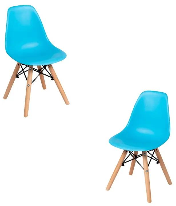 Pack 2 Cadeiras Tower Kid (Infantil) - Azul