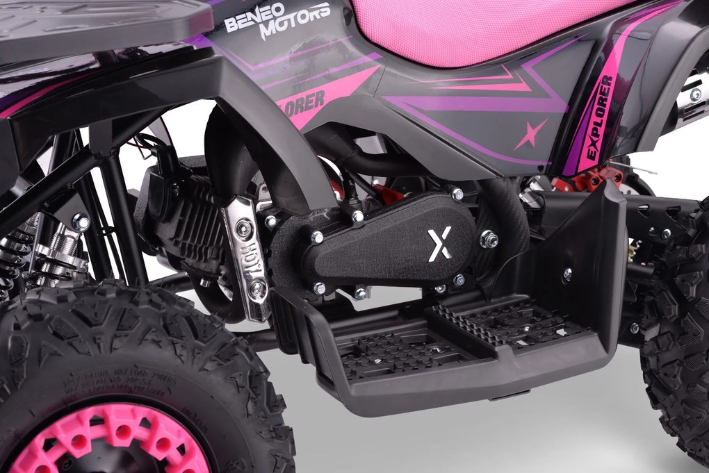 Moto 4 para crianças Gasolina 50cc ATV Explorer Rosa