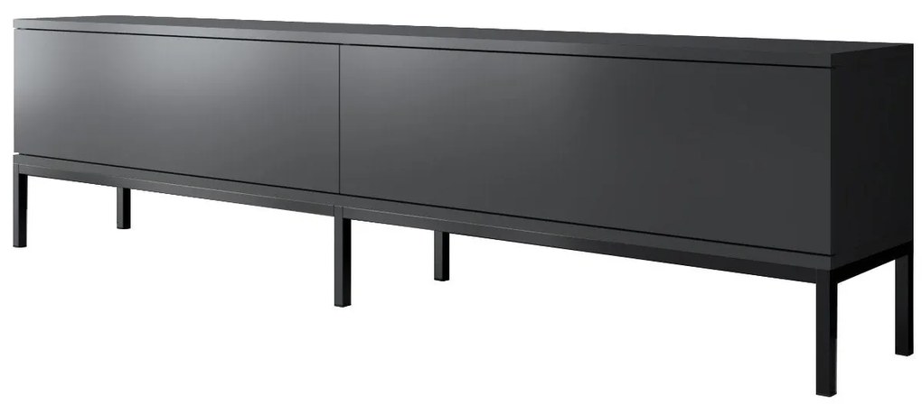 Móvel TV Lord – Preto Antracite – 180 cm