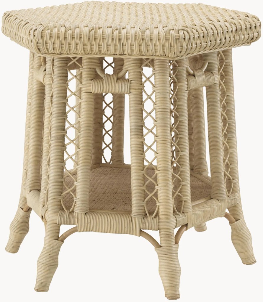Mesa de apoio em vime Saba