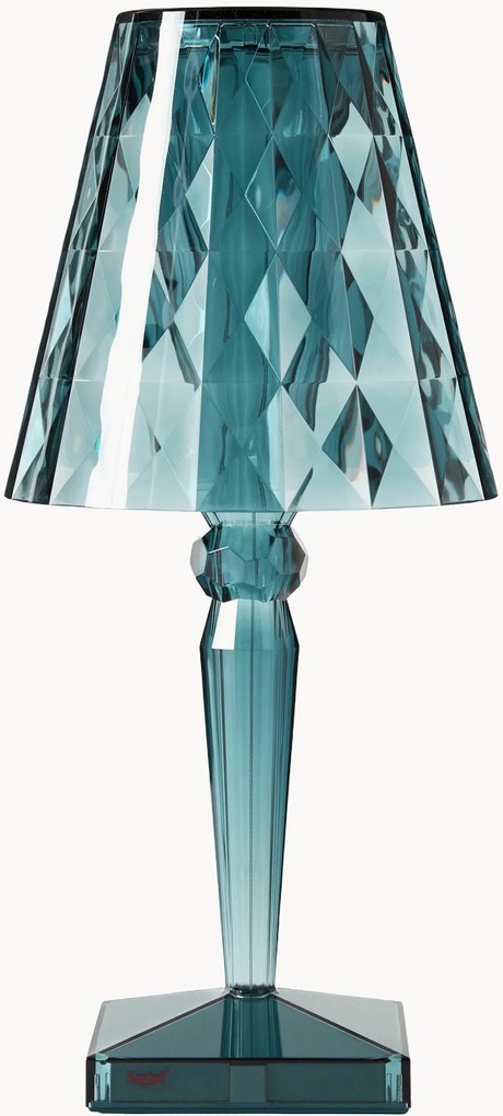 Candeeiro de mesa LED portátil e regulável Big Battery, Alt 37 cm