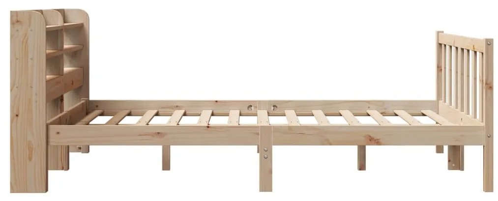 Cama sem colchão 120x190 cm madeira de pinho maciça