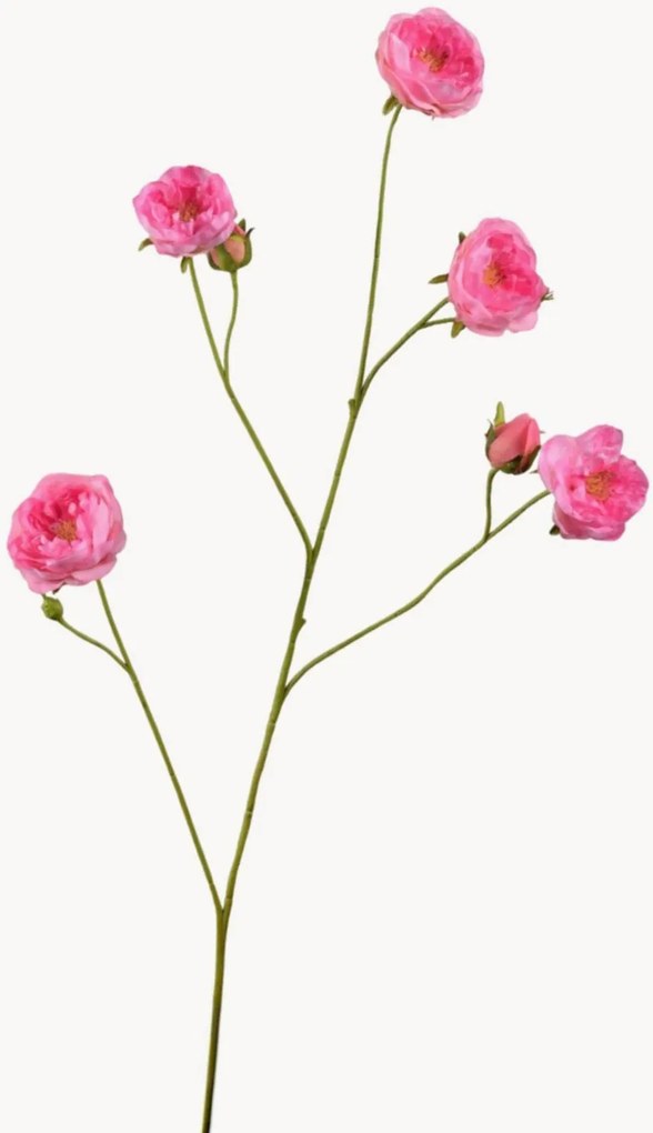 Ramos artificiais Rose Real Touch, conjunto de 2