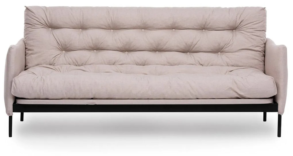 Sofá-Cama 3 Lugares Renge – Creme – 200x92x82 cm