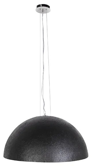 LED Candeeiro de suspensão inteligente preto com dourado 70 cm com Wi-Fi A60 - Magna Moderno