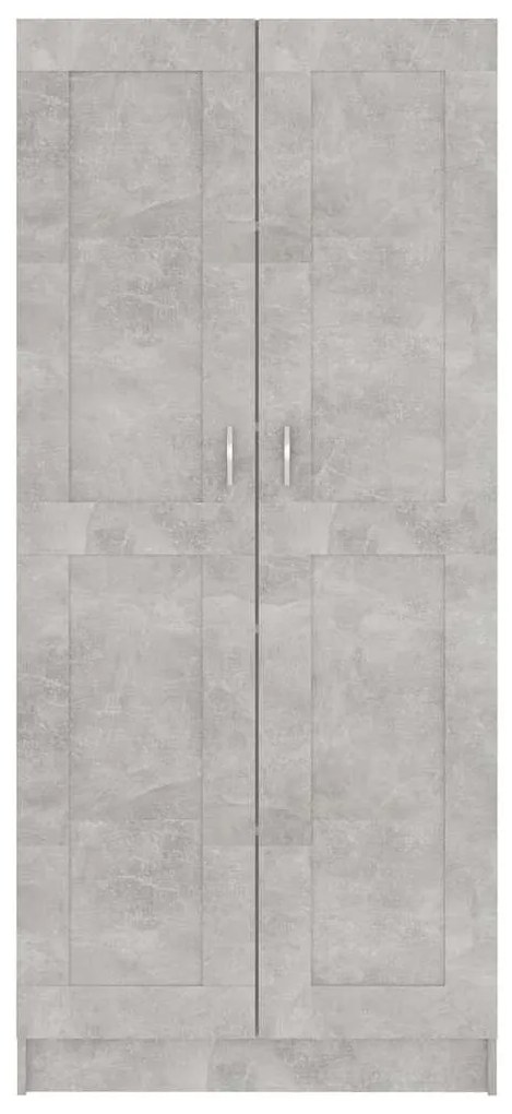 Estante 82,5x30,5x185,5 cm derivados de madeira cinza cimento