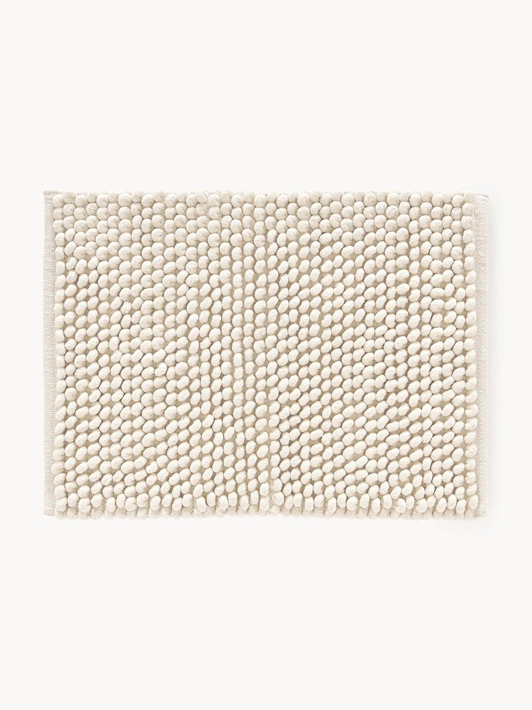 Tapete de banho macio com dedign em loop Brady