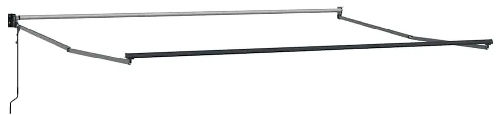 Toldo Retrátil Automático Cinza Claro 450x300 cm