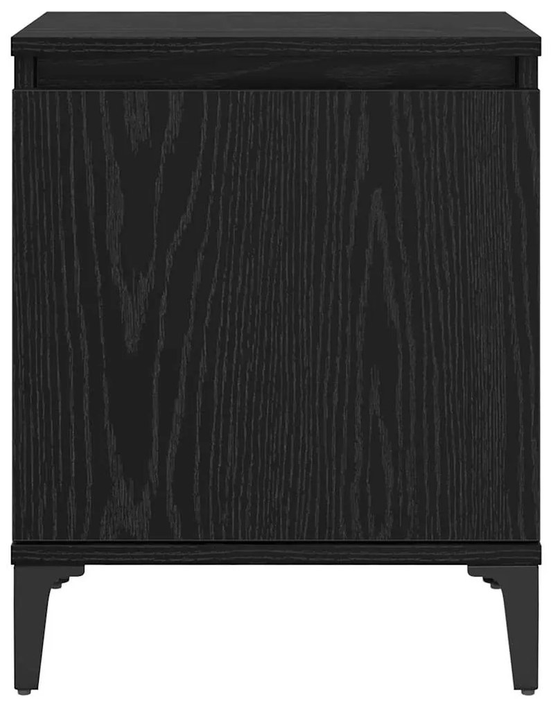 Mesa de cabeceira Carvalho Preto Carvalho preto Madeira feita